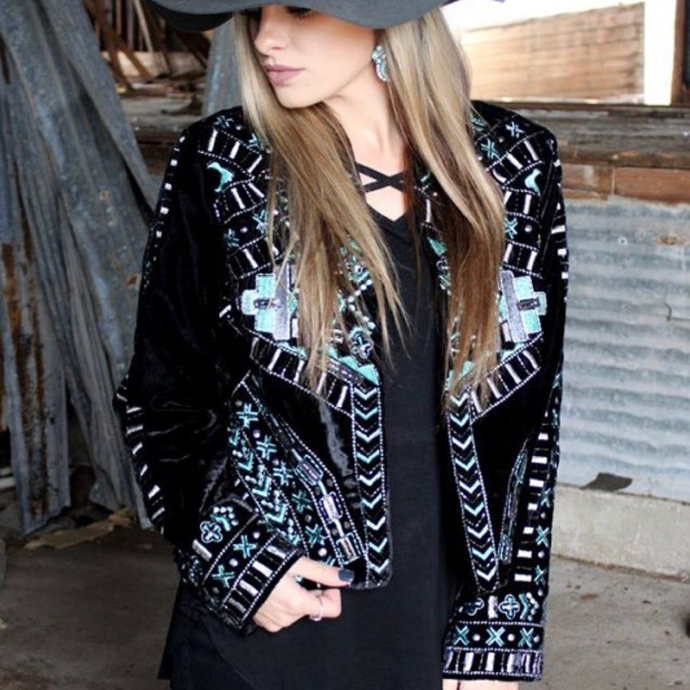 Velvet jacket